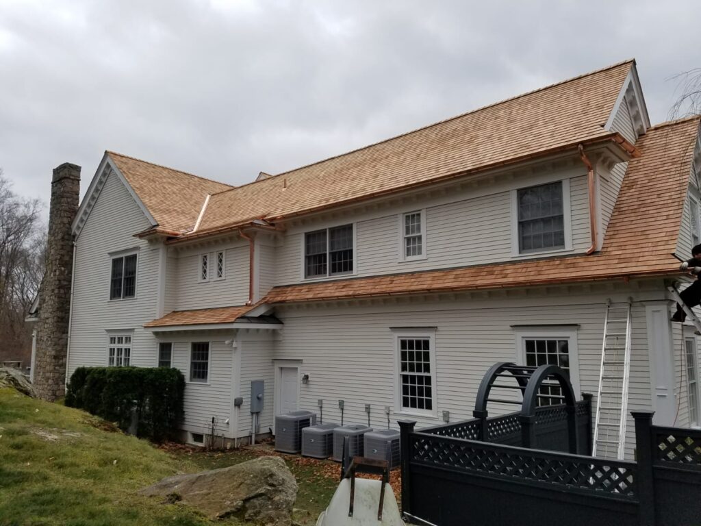 Roofing Shingles Weathered Wood
